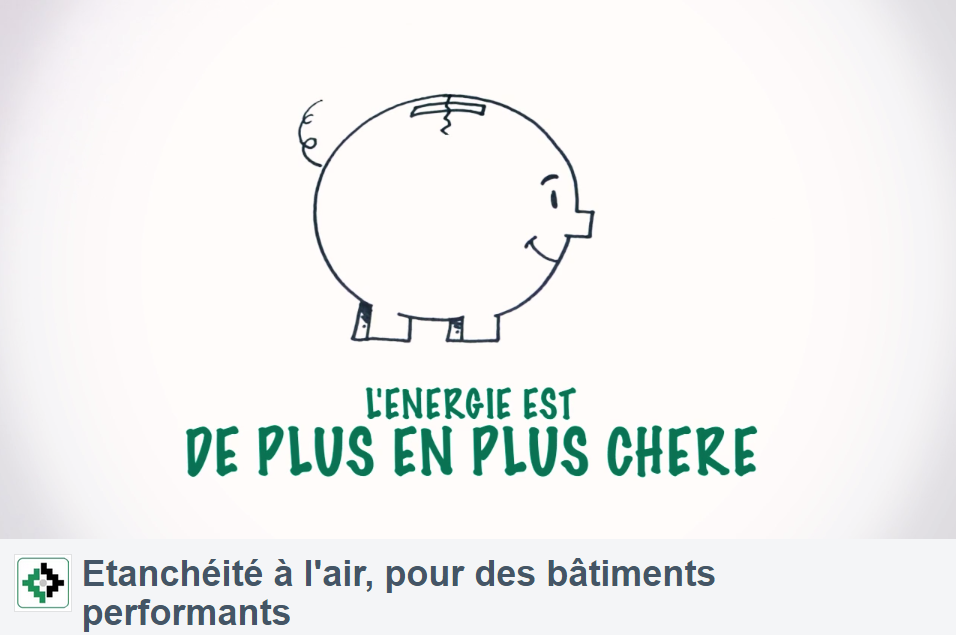 video étanchéité à l'air belgique